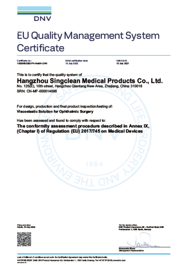 Singclean OVD Certificate.png